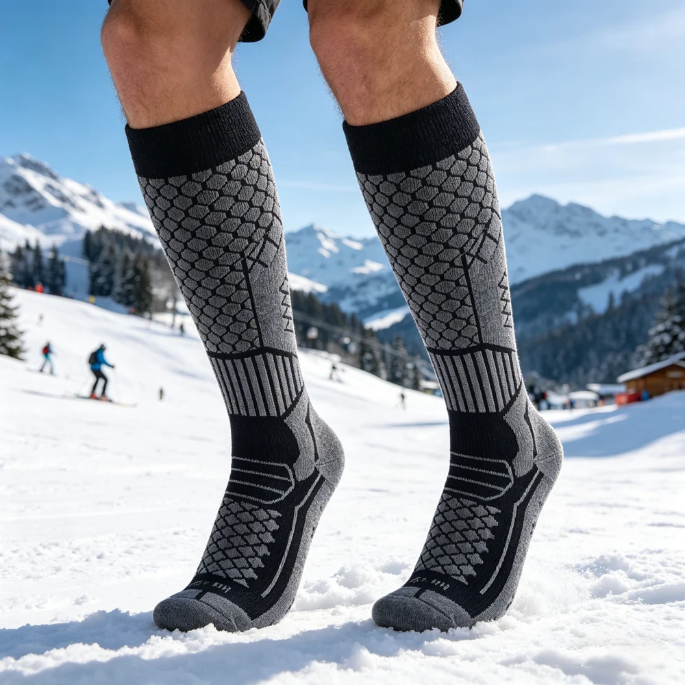 1Pair Moisture-Wicking Thicken - Thermal Sock Winter 评论和价格