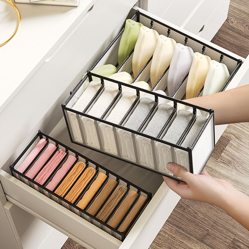 Underwear Storage Box Home War - Sock Organizer Tray 评论和价格