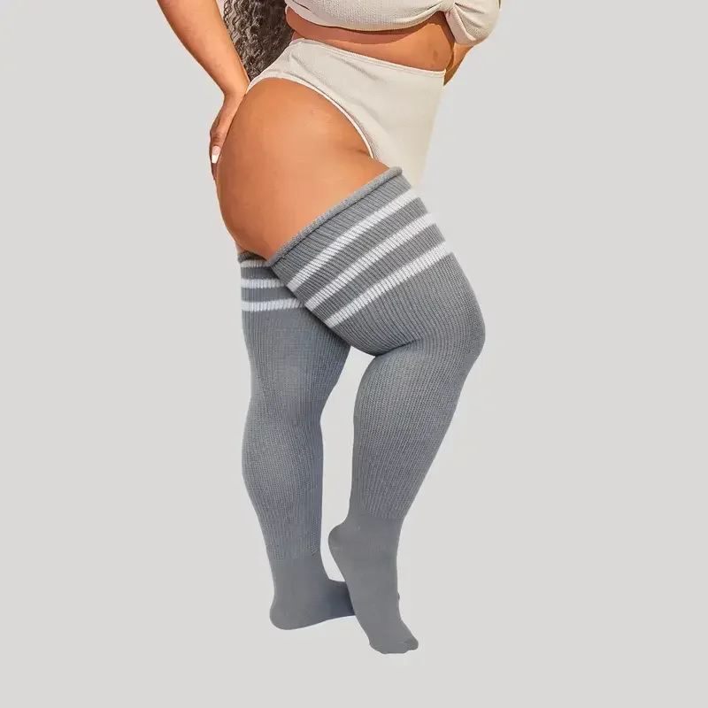 Shinyyep Plus Size Thick Thigh - Knee High Sock Women 评论和价格